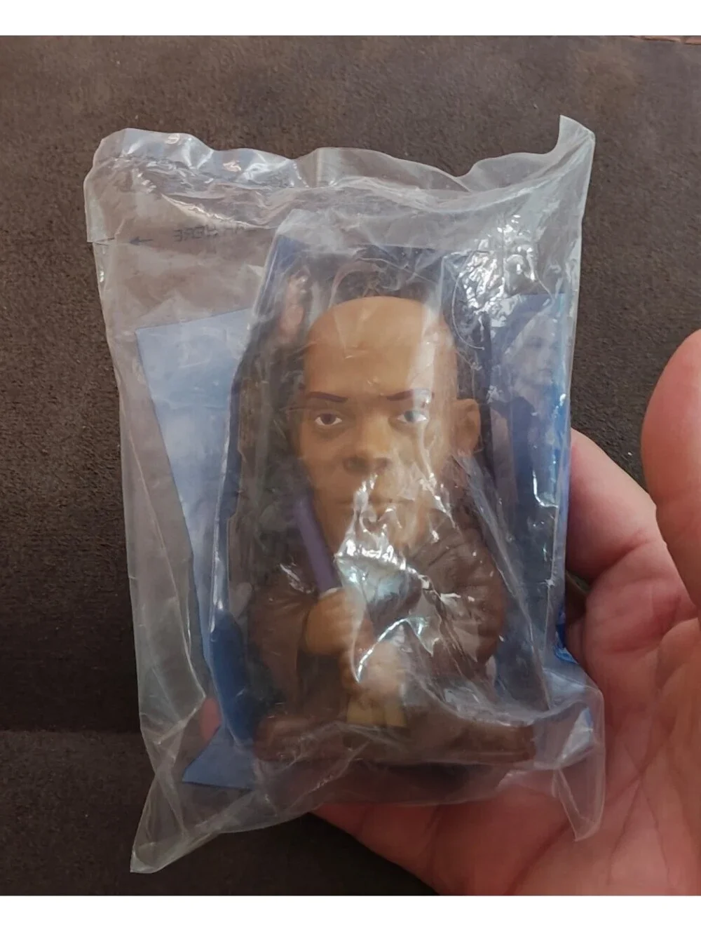 2005 Burger King Star Wars: The Complete Saga Kids Meal Mace Windu Toy New